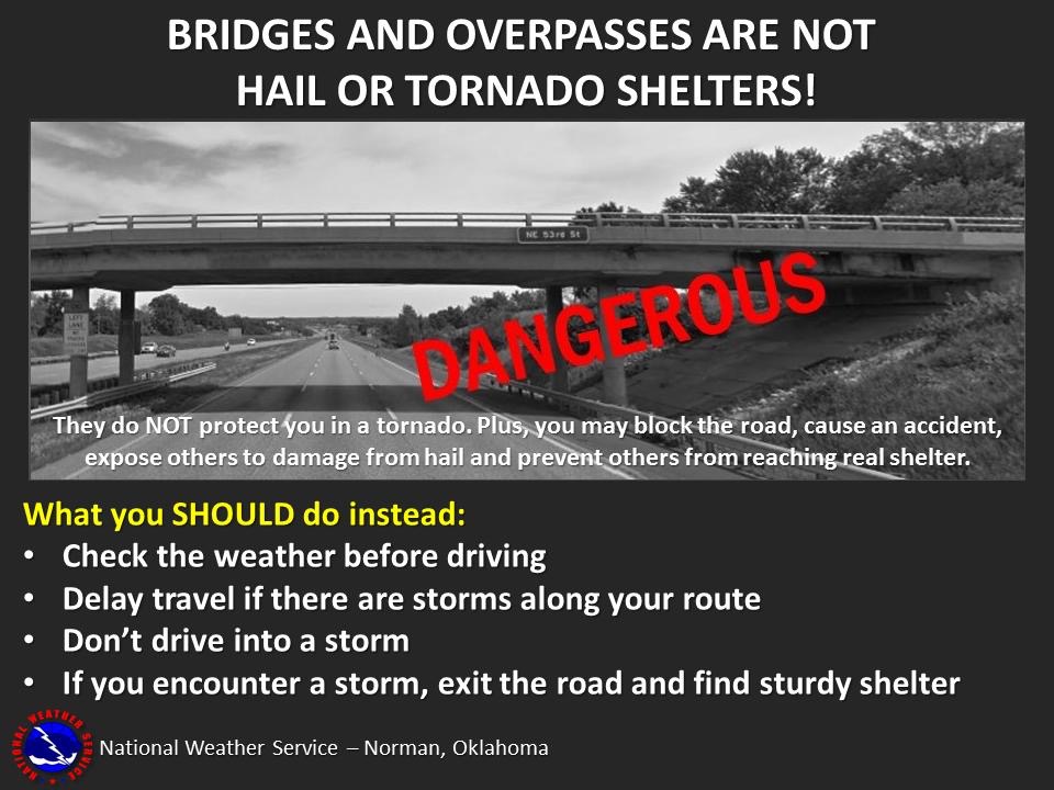 This image has an empty alt attribute; its file name is bridges-and-overpasses-not-tornado-or-hail-shelters.jpg